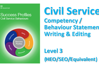 Civil Service Competency / Behaviour Statement Writing (250 Words) (Level 3)